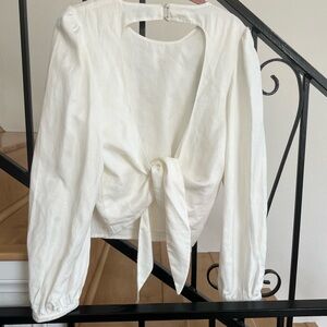 & OTHER STORIES open back blouse